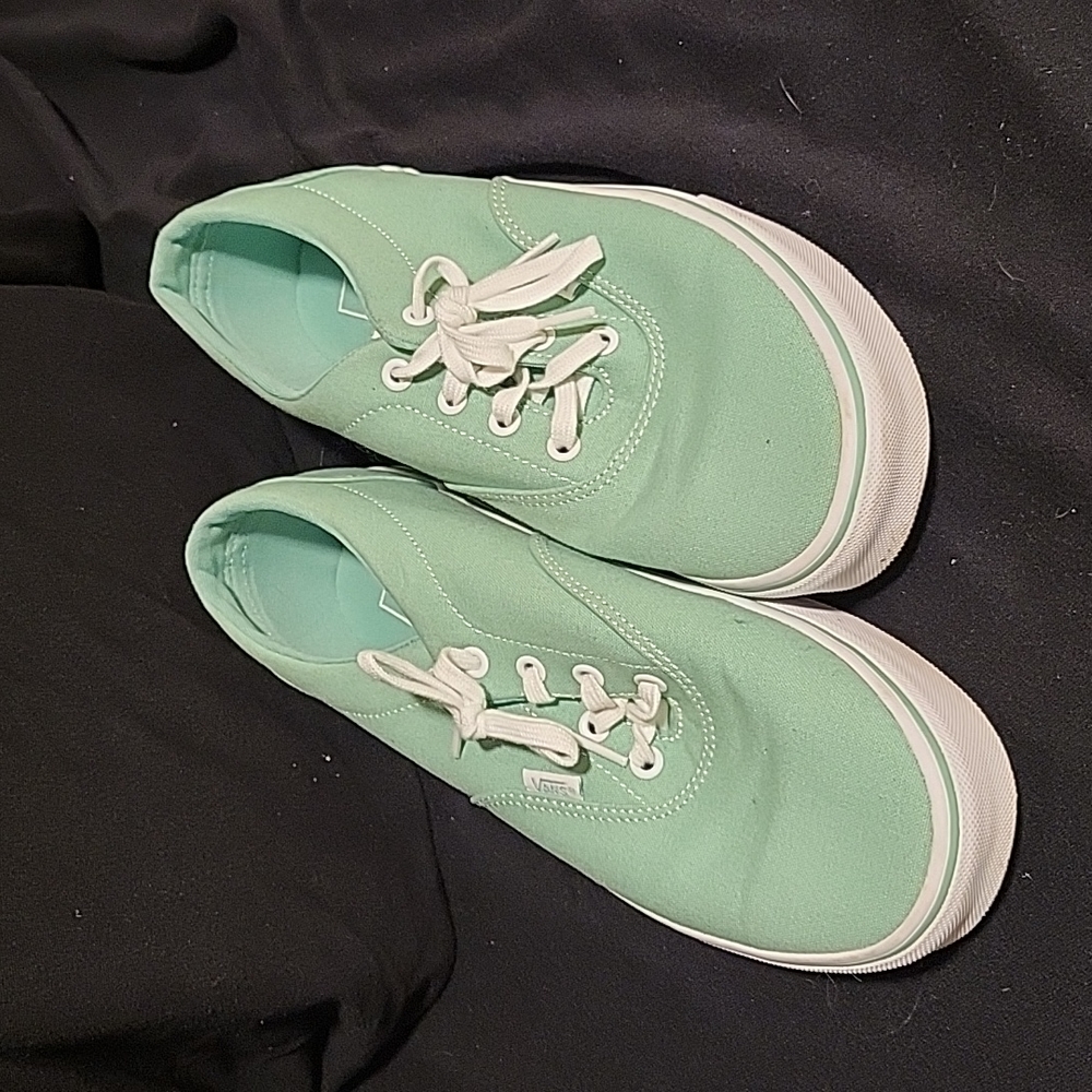 Teal Vans